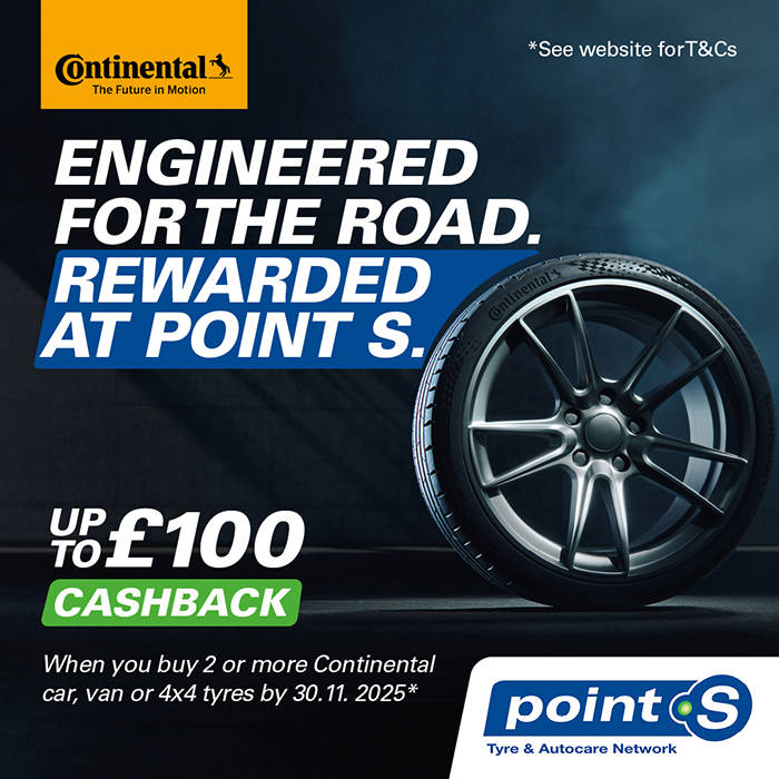 Point S Tyres Continental Campaign November 2025